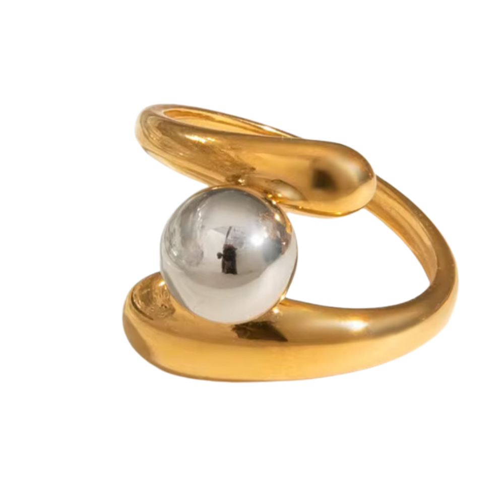 Mila, Bague duo d’acier